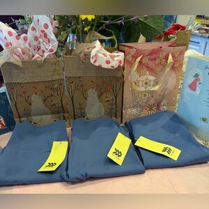 ‼️LOW START‼️NWT 3 PAIRS of ALL IN MOTION PERIWINKLE BLUE SIZE SMALL